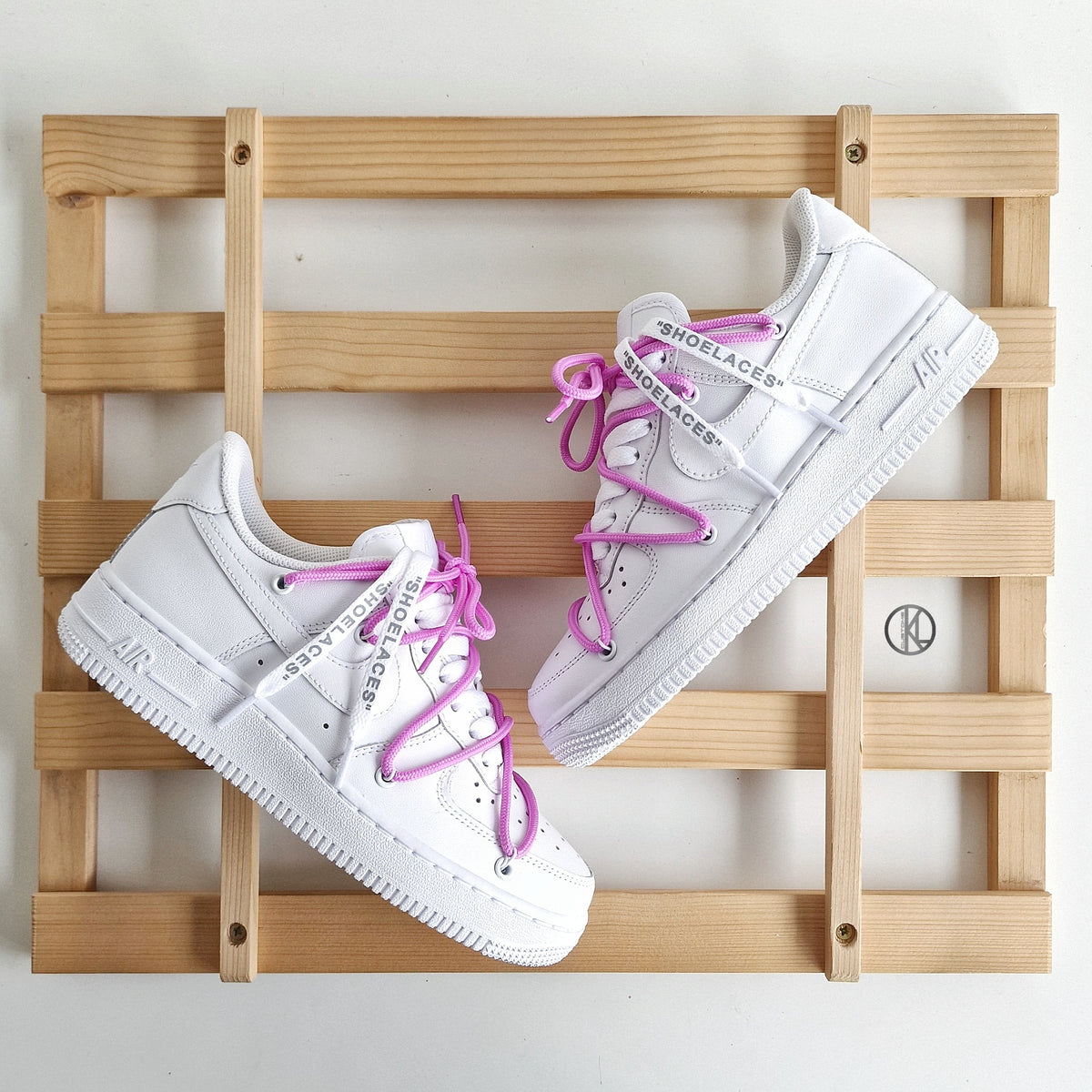 Nike Air Force 1 Low 'Crossover Lace' (Lilac) – KLcustoms