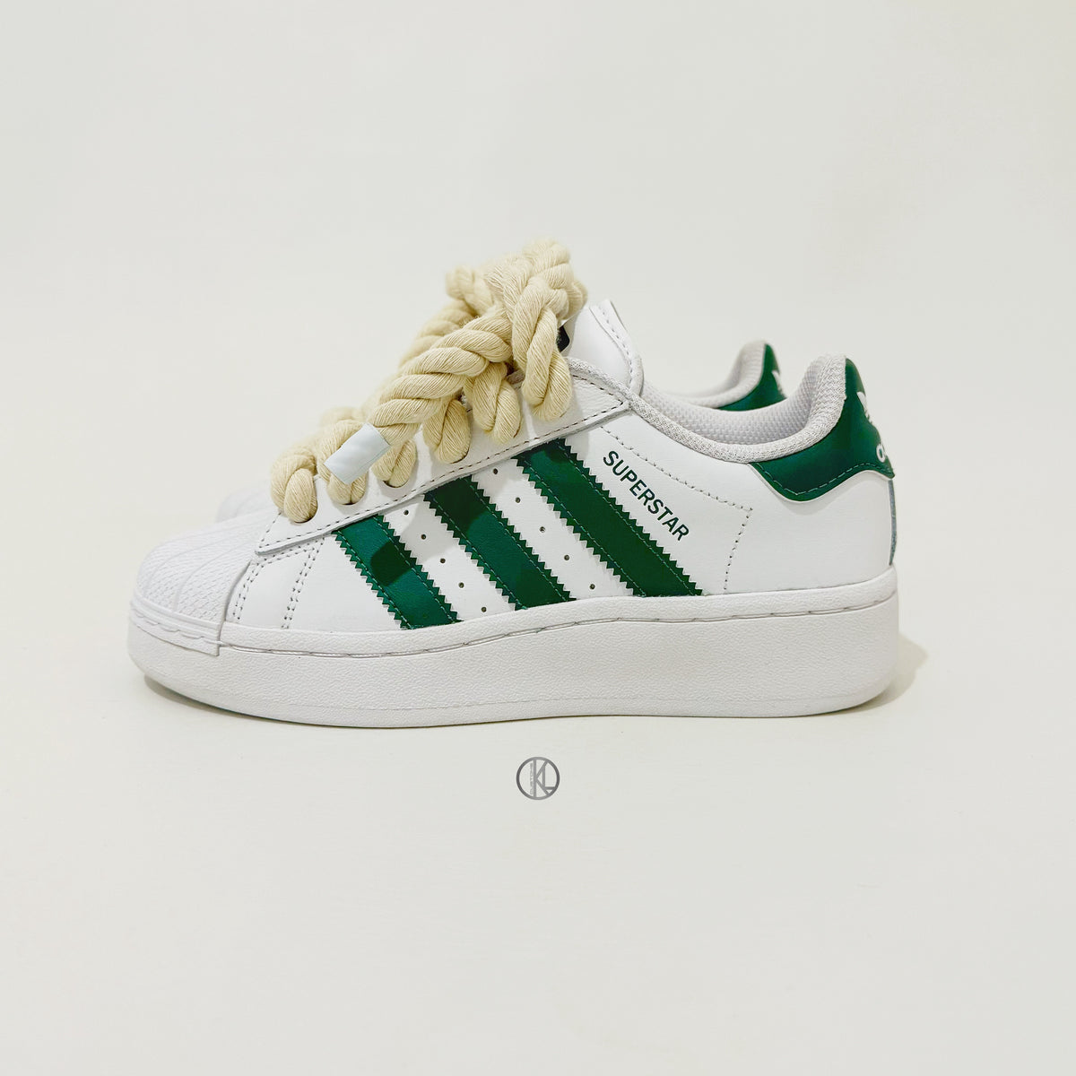 Adidas Superstar XLG 'Rope' Green – KLcustoms
