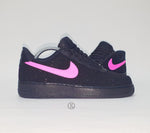 Nike Air Force 1 Low 'Hot Pink Swoosh' (Glitter)