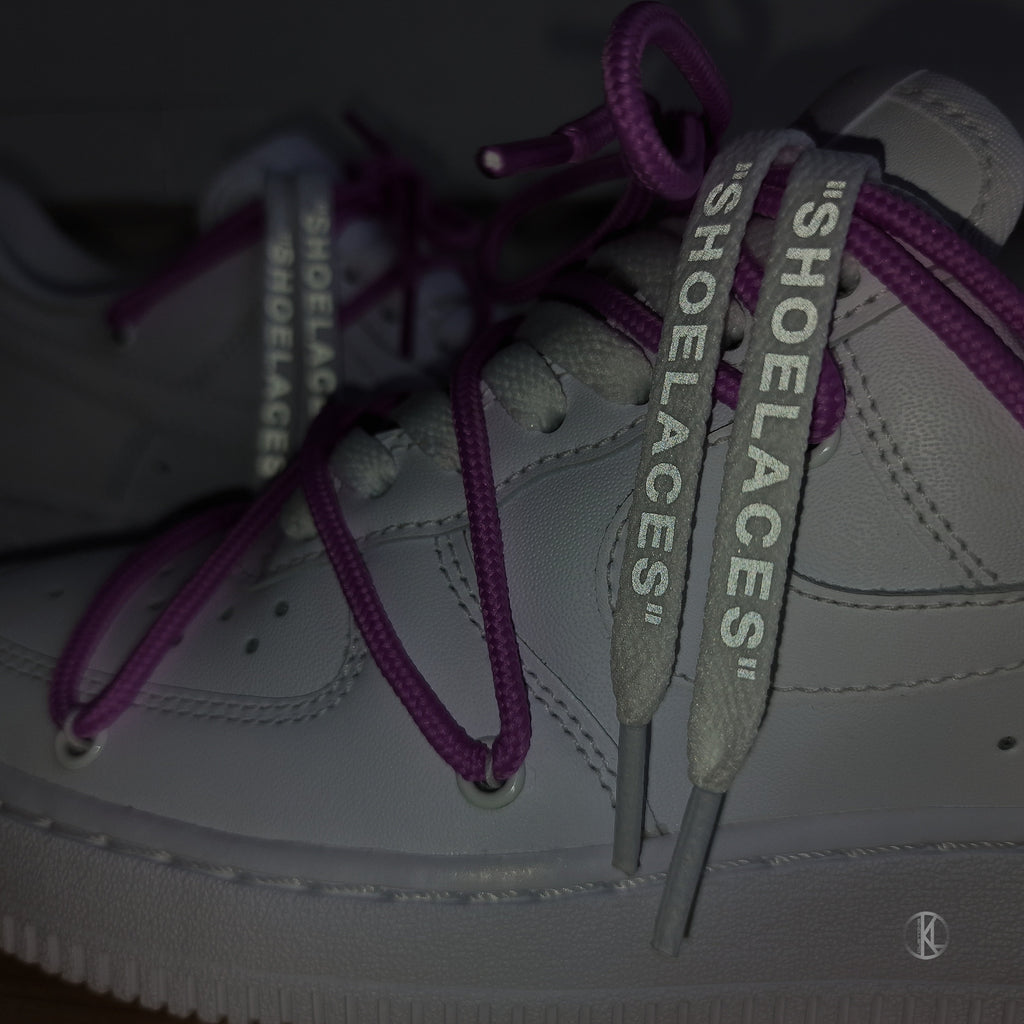 Nike Air Force 1 Low 'Crossover Lace' (PURPLE) – KLcustoms