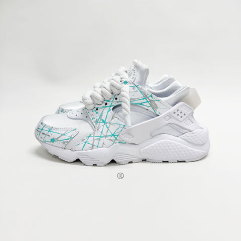 Nike Air Huarache Tiffany Art Attack Rope