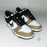 Nike Dunk Low Panda 'Champagne Fade' (Glitter)