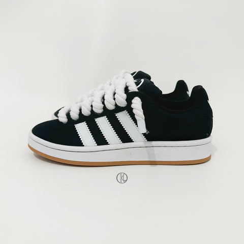 Adidas Campus Black ‘White Rope'