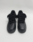 Nike Air Force 1 Supreme 'Black/White Black Rope'