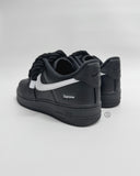 Nike Air Force 1 Supreme 'Black/White Black Rope'