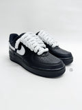 Nike Air Force 1 Supreme 'Black/White White Rope'