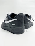 Nike Air Force 1 Supreme 'Black/White White Rope'