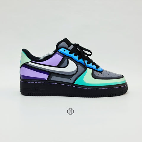 Nike Air Force 1 Low 'Crossover Lace' (Lilac) – KLcustoms