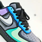 Nike Air Force 1 Cartoon Shadow ‘Pastel Black’