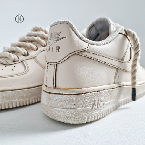 Air Forces With Rope Laces 
